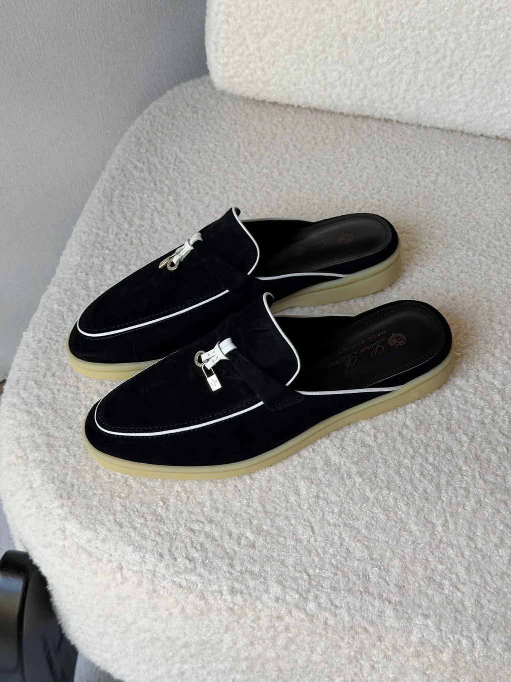 Loro Piana Babouche Charms Flat