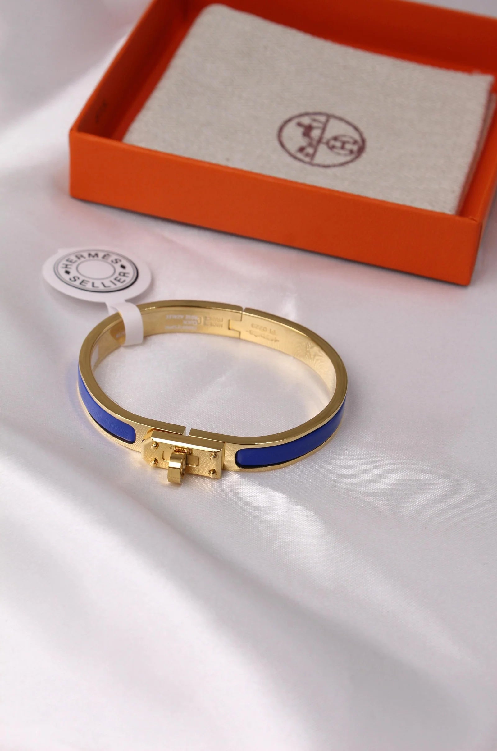 Hermes Brazalete Mini Clic Kelly (17cm)