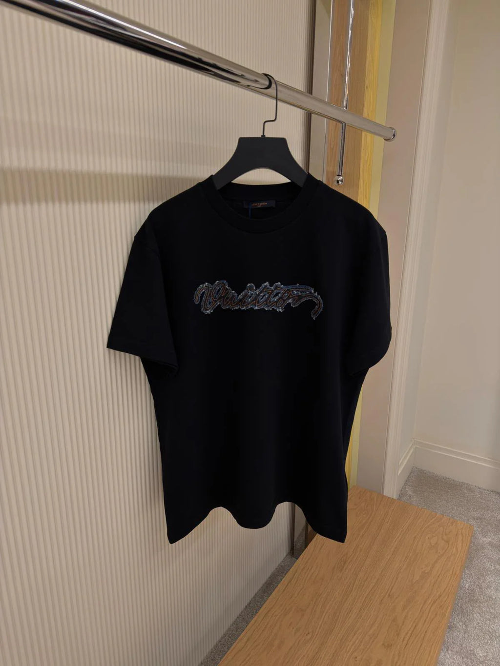 Louis Vuitton Denim Signature Short-Sleeved T-Shirt