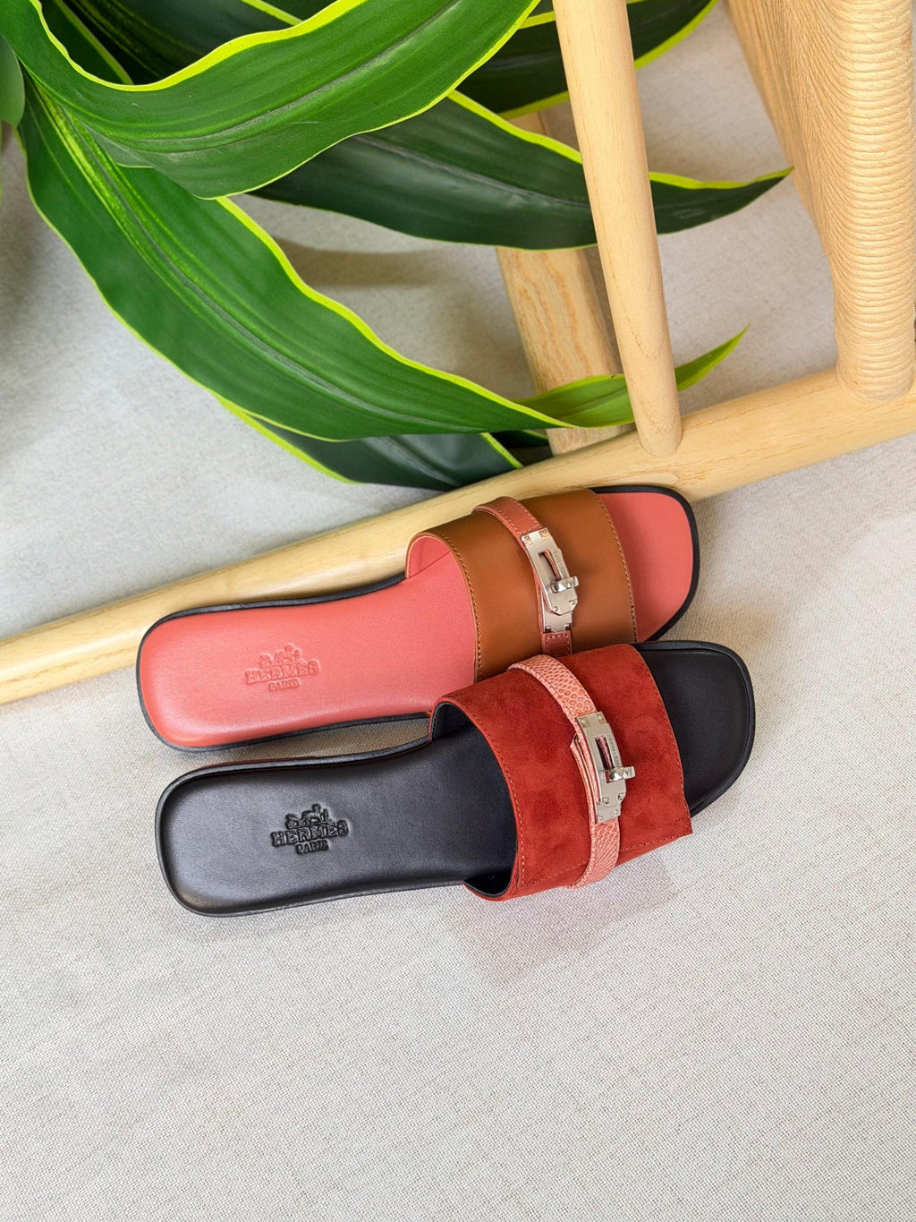 Hermes Gigi 50 Flats