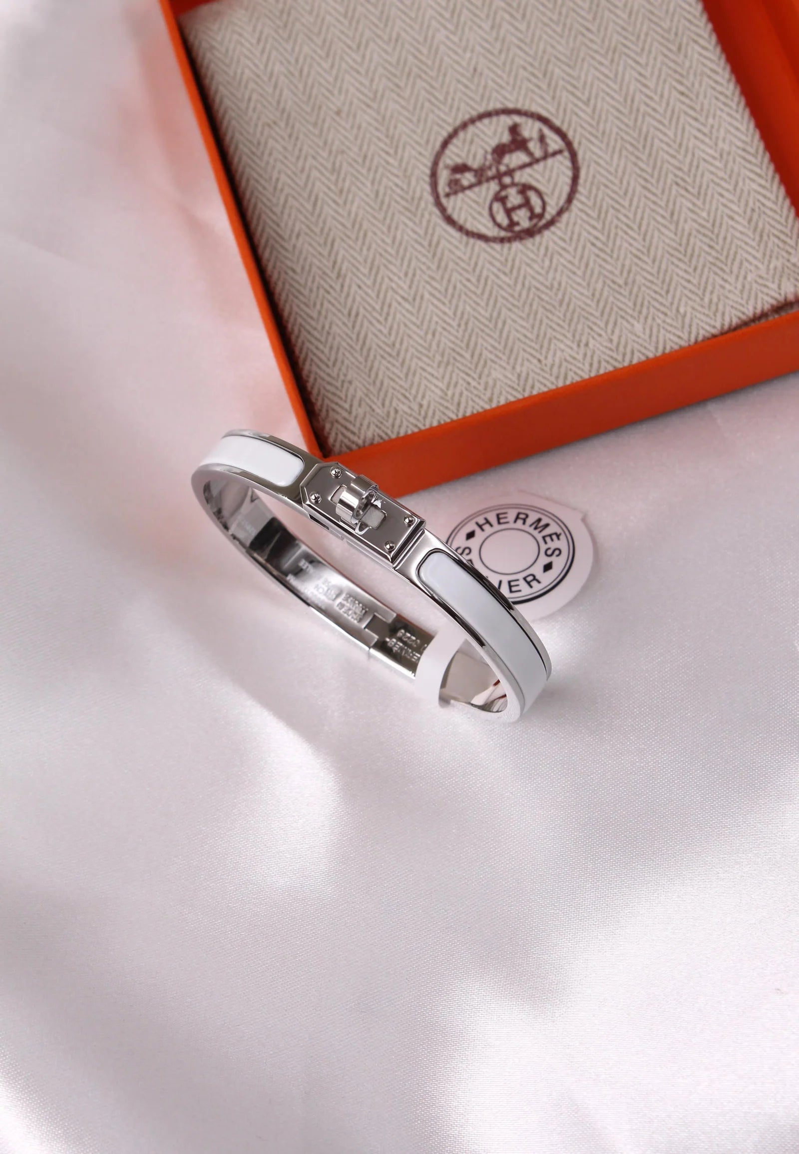 Hermes Brazalete Mini Clic Kelly (17cm)