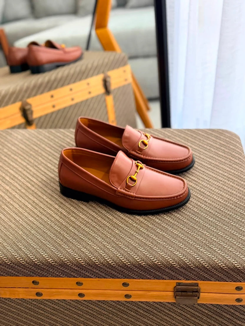 Gucci Horsebit-detailed leather loafers