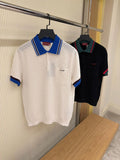 Gucci Cotton piquet polo shirt with intarsia