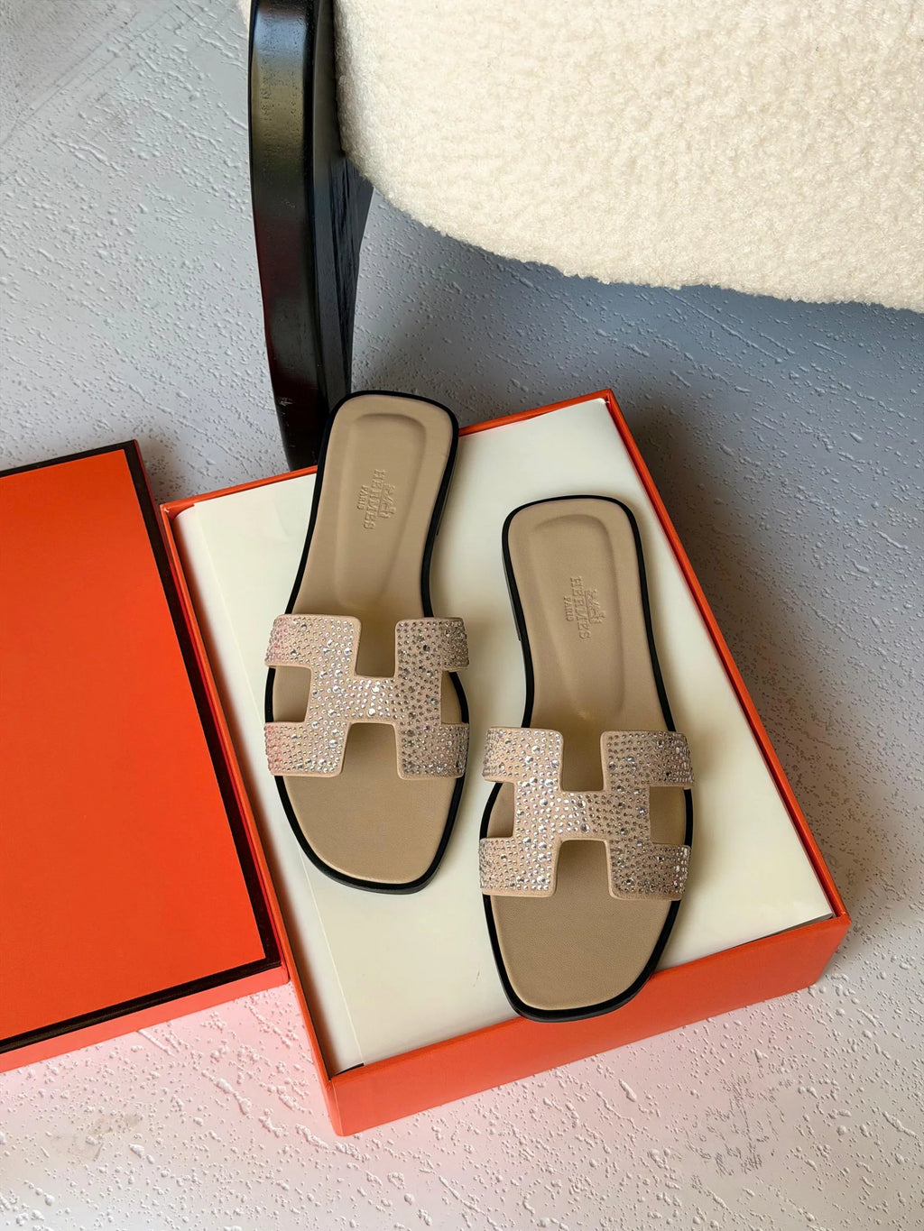 Hermes Oran Sandals