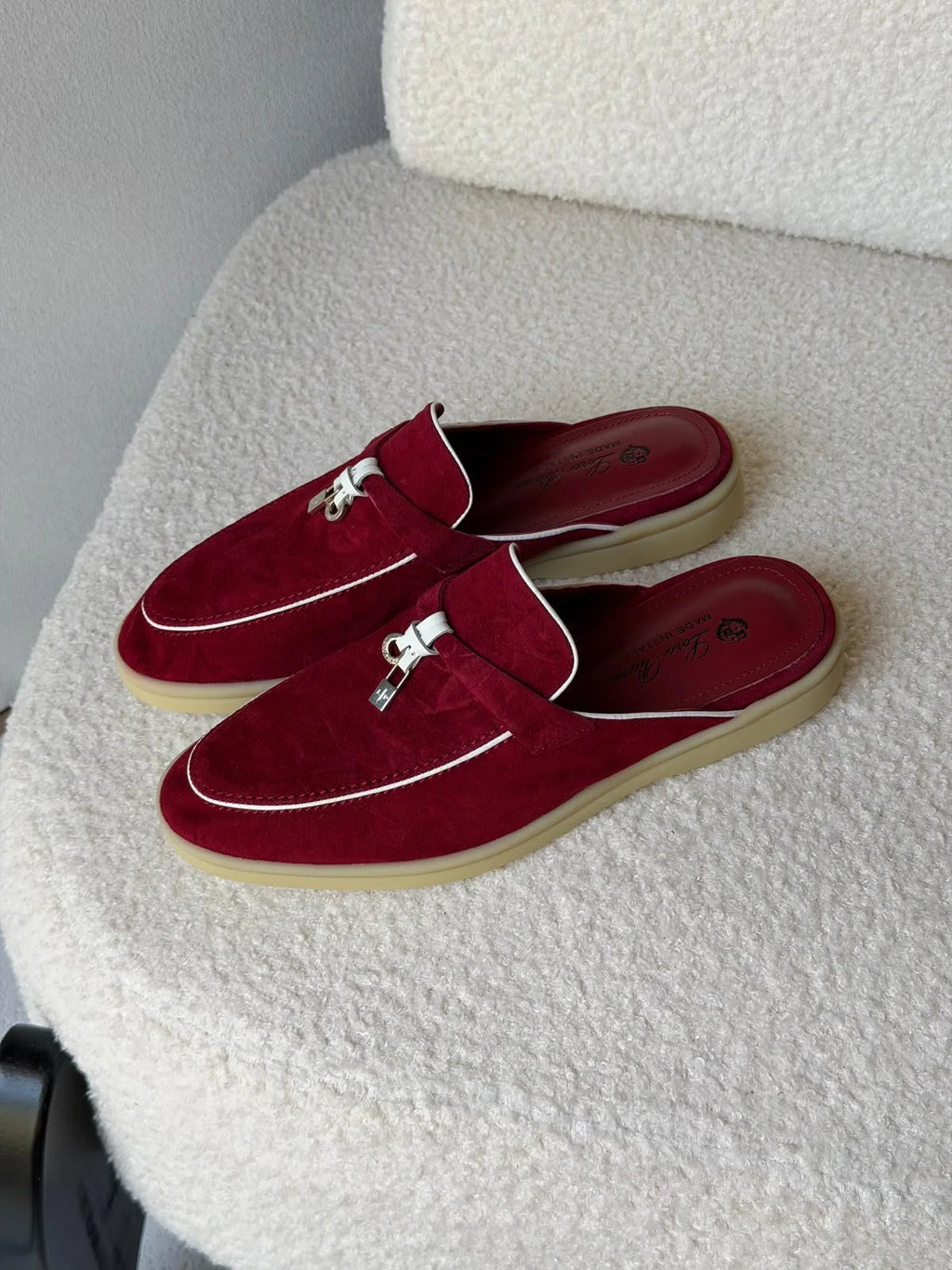 Loro Piana Babouche Charms Flat.