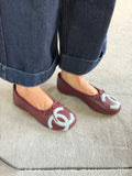 Chanel Quilted CC Ballet Flats