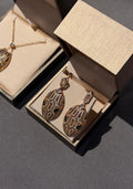 Bvlgari Serpent Set Necklace & Earings Swarovski Stones