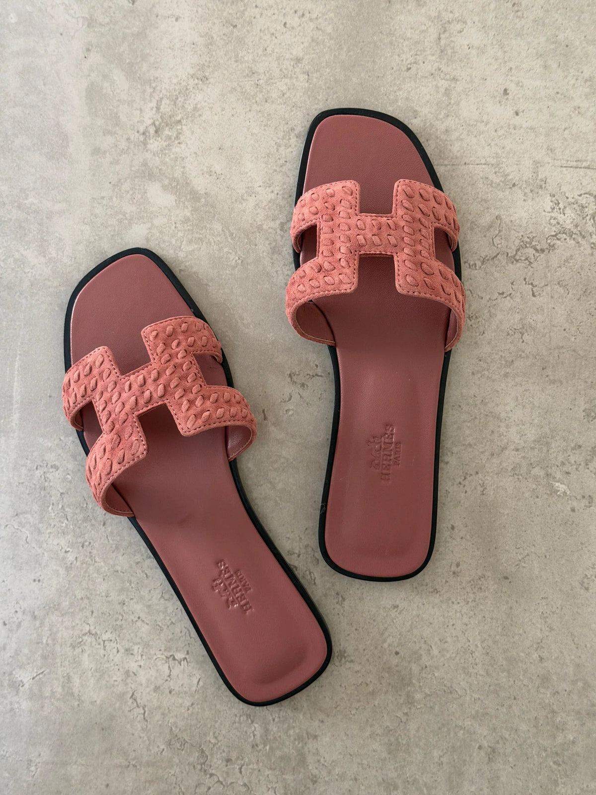 Hermes Oran Strass Sandal