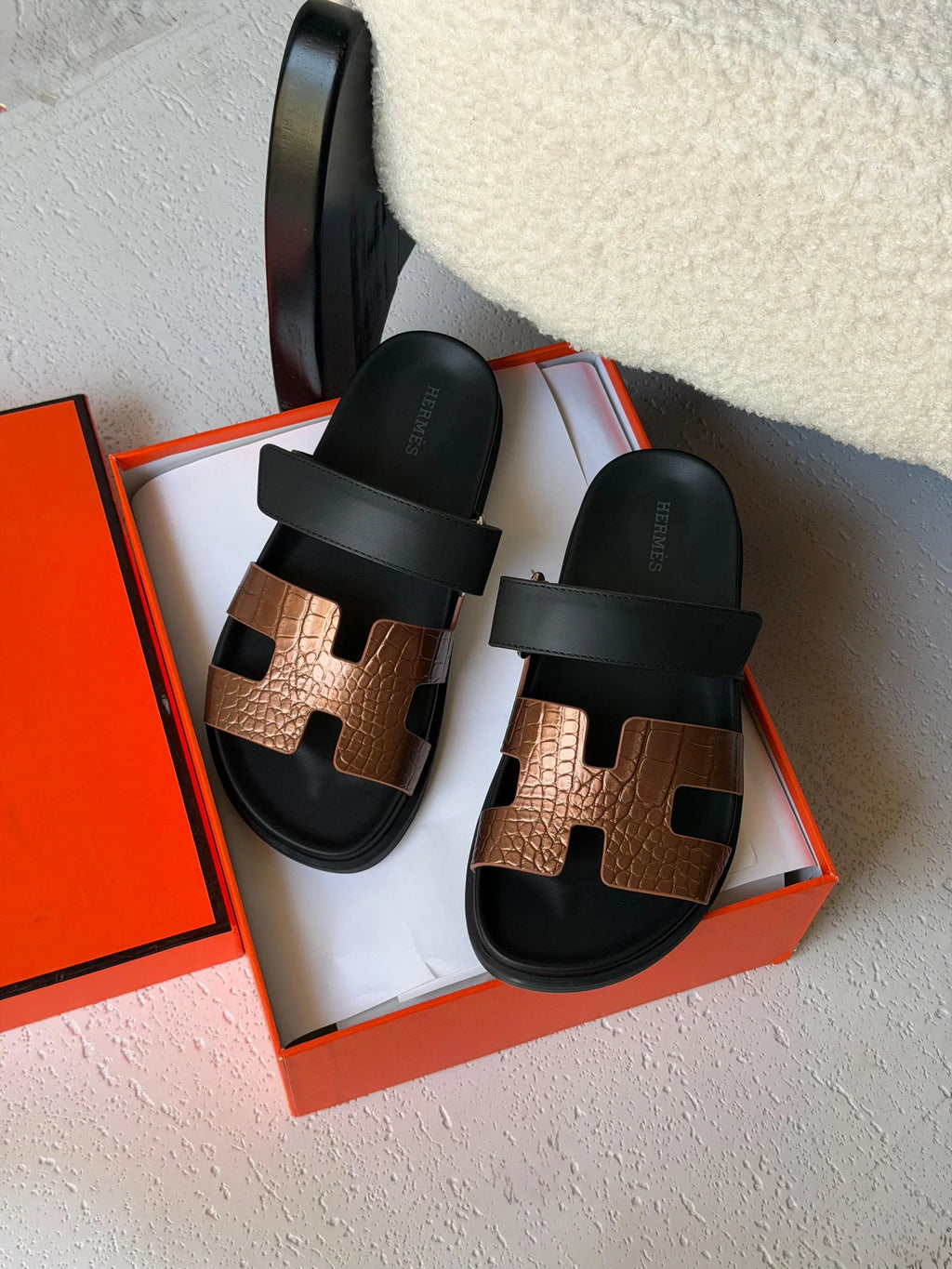 Hermes Chypre Sandals