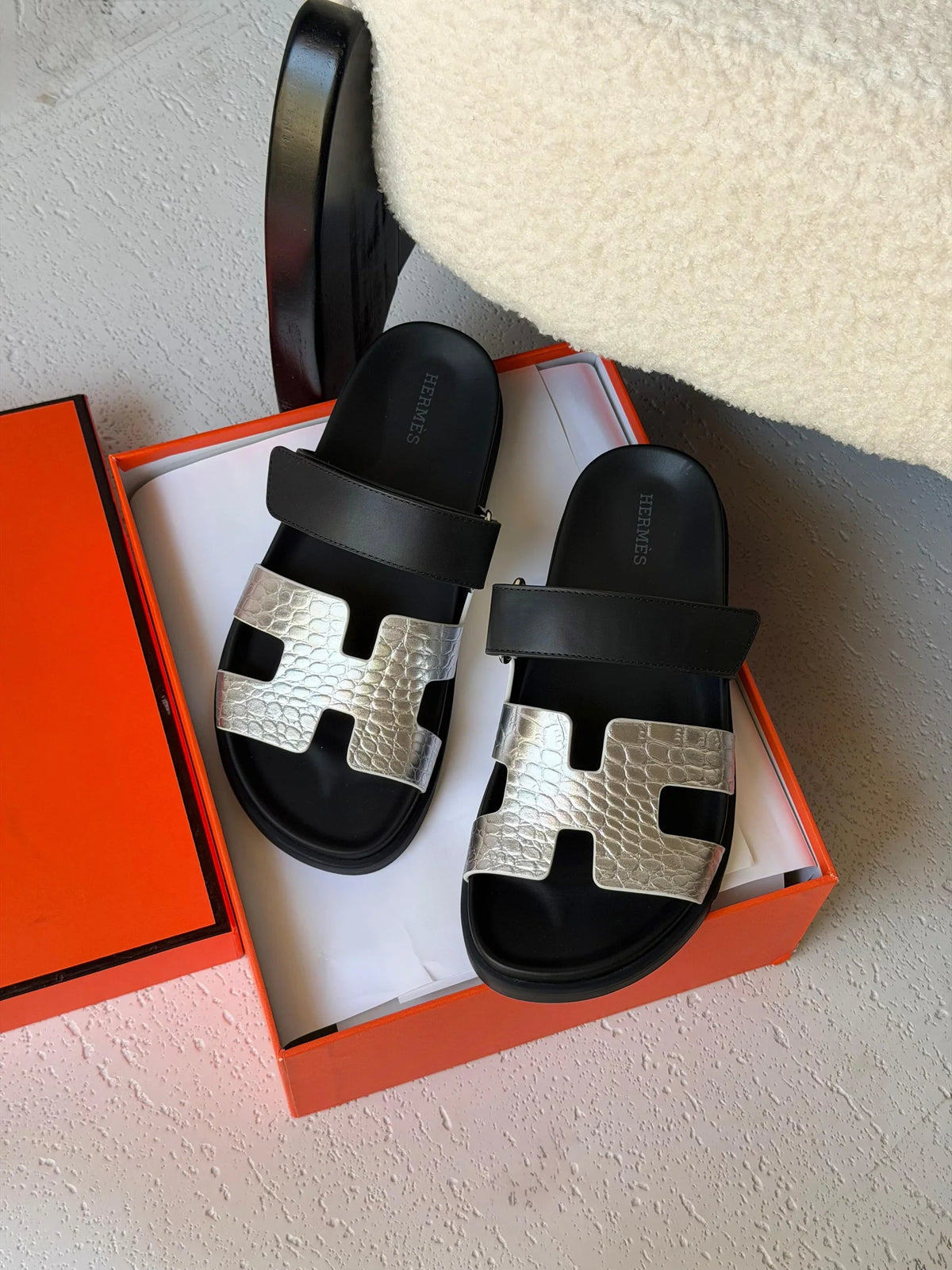 Hermes Chypre Sandals