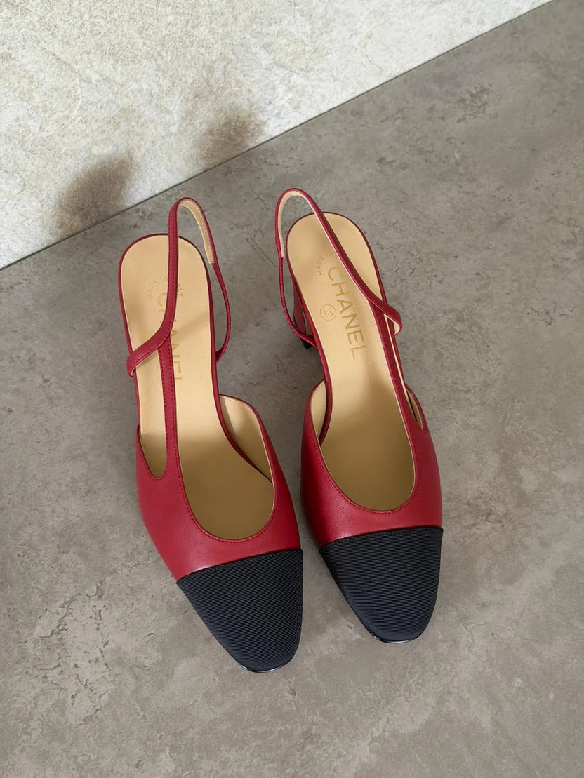 Chanel Heels Slingbacks