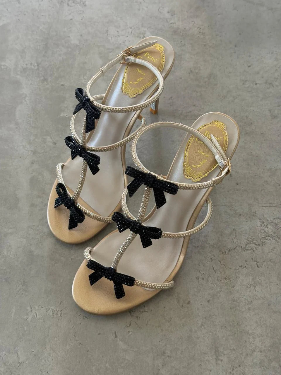 René Caovilla 105mm Caterina Sandals