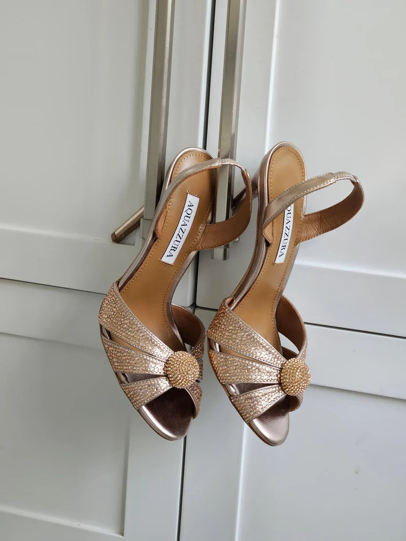 Aquazzura Italian Flirt 105 sandals