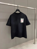 AMIRI Black Cotton Chateau Stamp T-Shirt