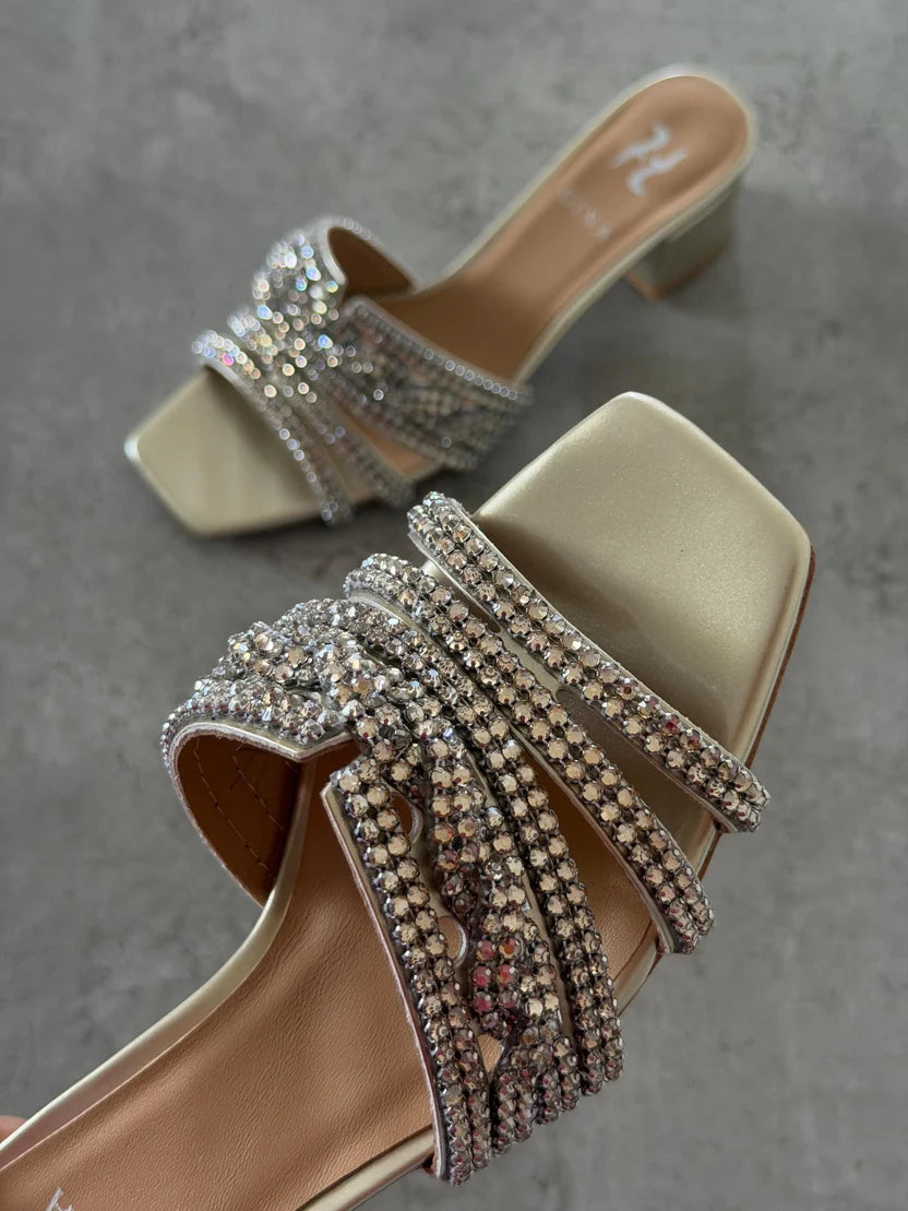 Gina Mesh Sandals