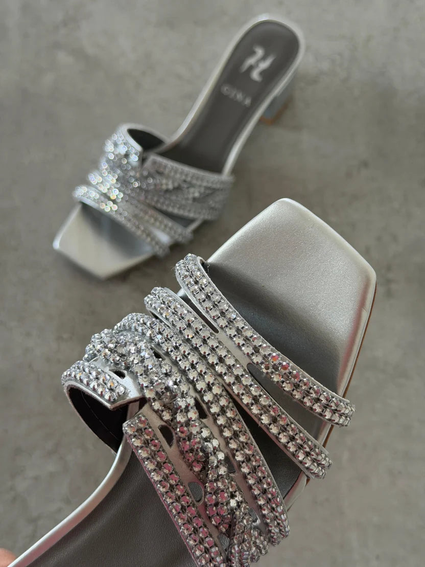 Gina Mesh Sandals