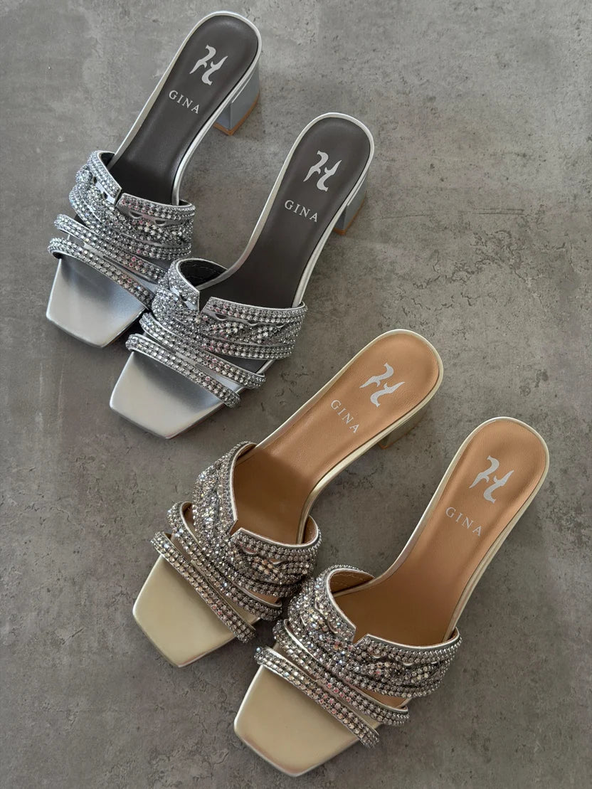 Gina Mesh Sandals