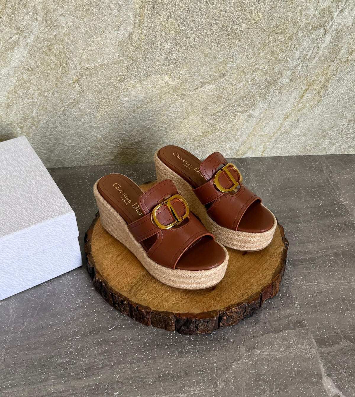 Dior 30 Montaigne Slide Wedge