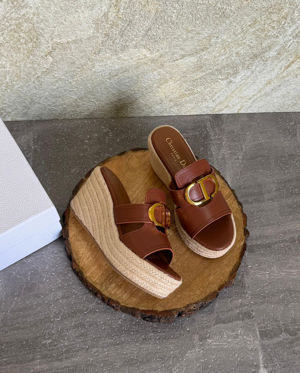 Dior 30 Montaigne Slide Wedge