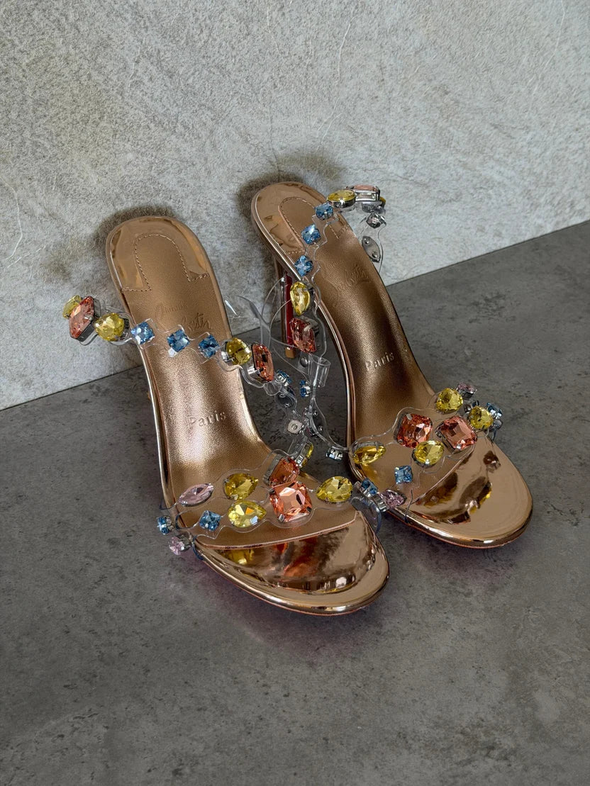 Christian Louboutin Rosa Jewel heel