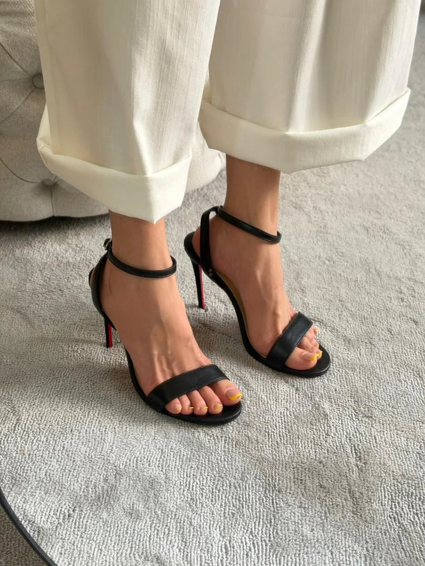 Christian Louboutin Nappa Loubi Queen 120 Pumps