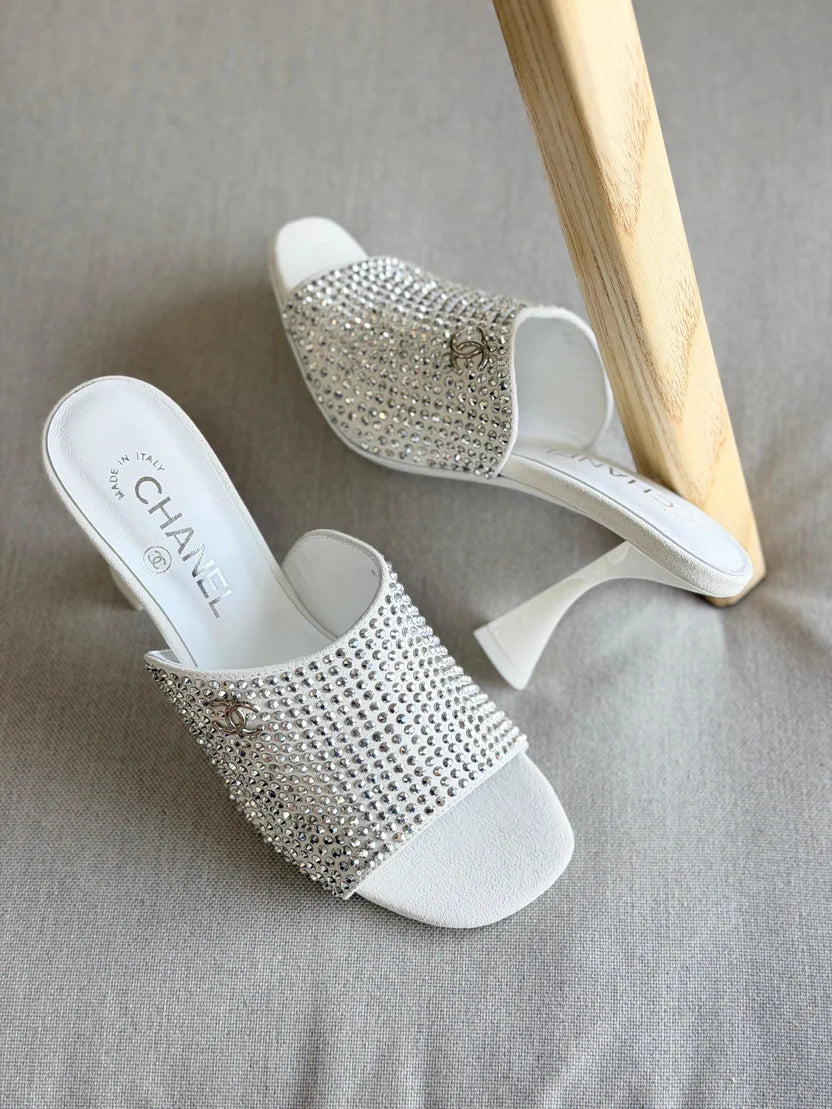 Chanel Mules - Diamantés