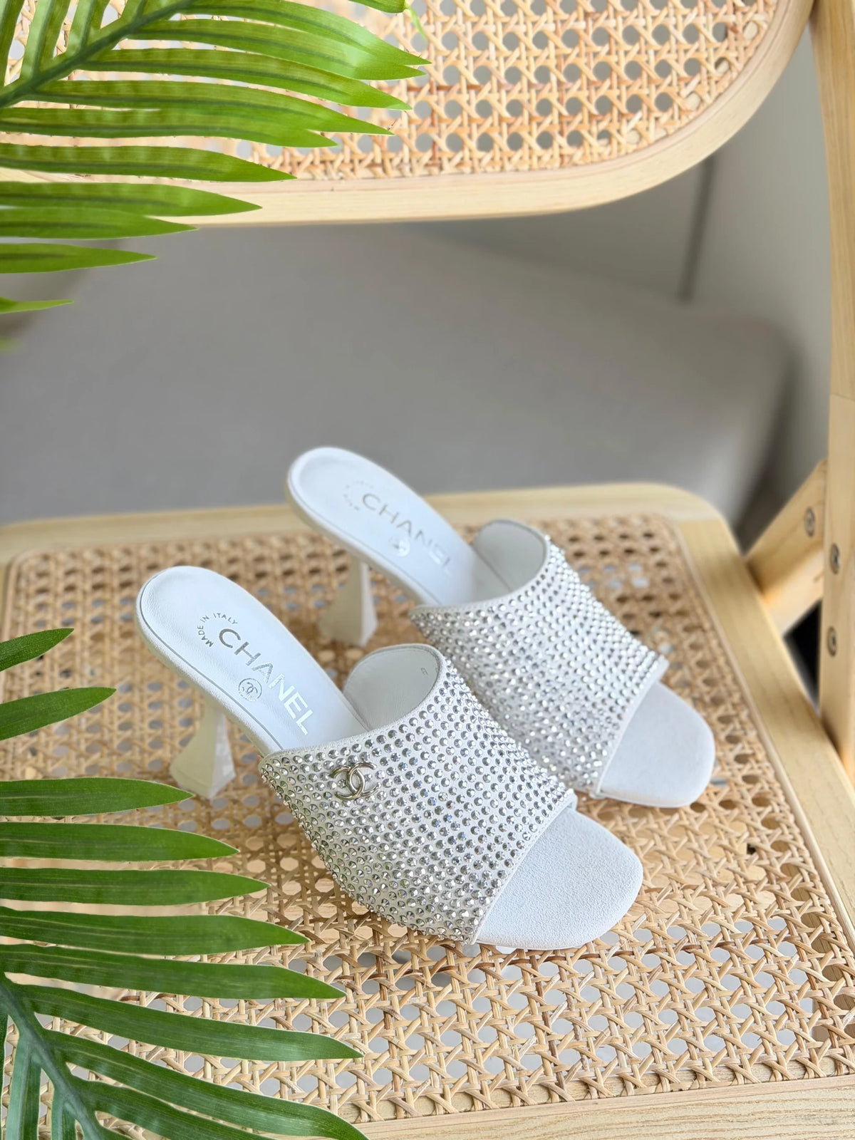 Chanel Mules - Diamantés