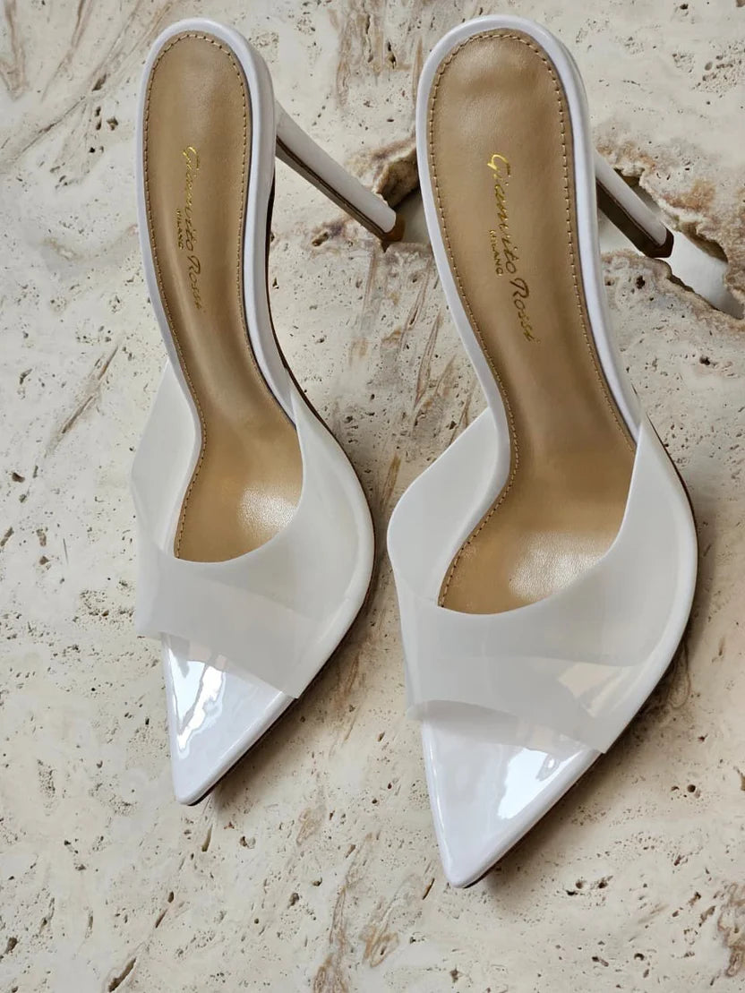 Gianvito Rossi Black Elle 105 Mule