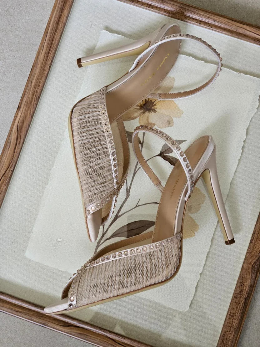 Andrea Wazen Katy 105 slingback pumps