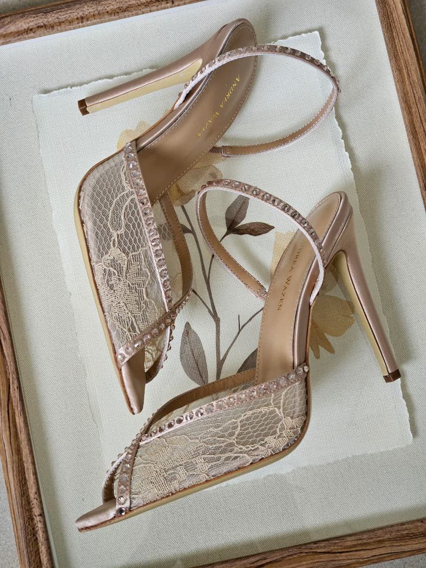 Andrea Wazen Katy 105 slingback pumps