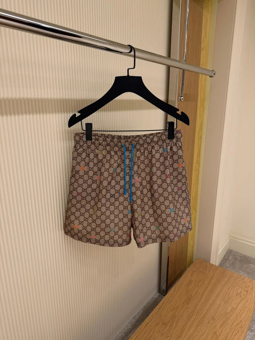Gucci GG Supreme-print Swim Shorts