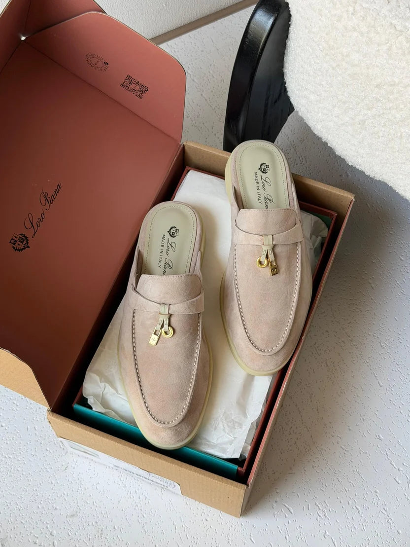 Loro Piana Babouche Charms Flat