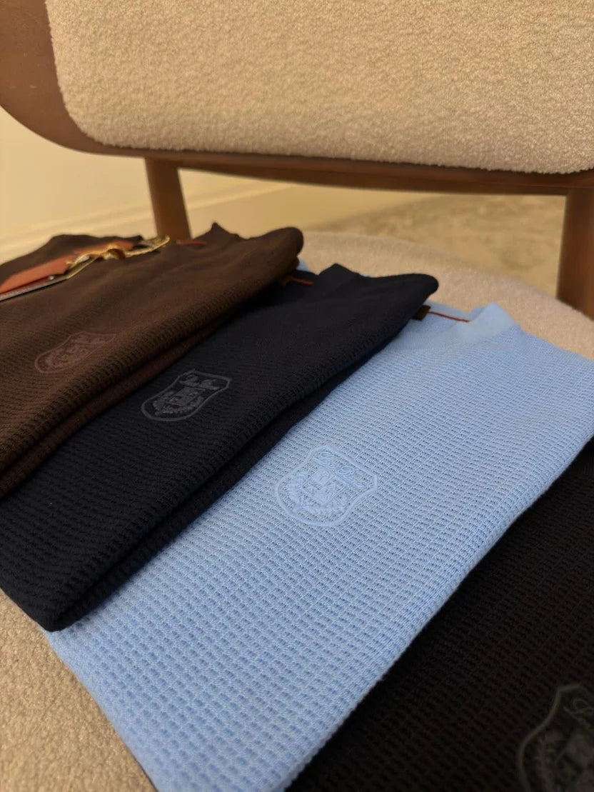 LORO PIANA Slim-Fit Wool, Silk and Cashmere-Blend Polo Shirt