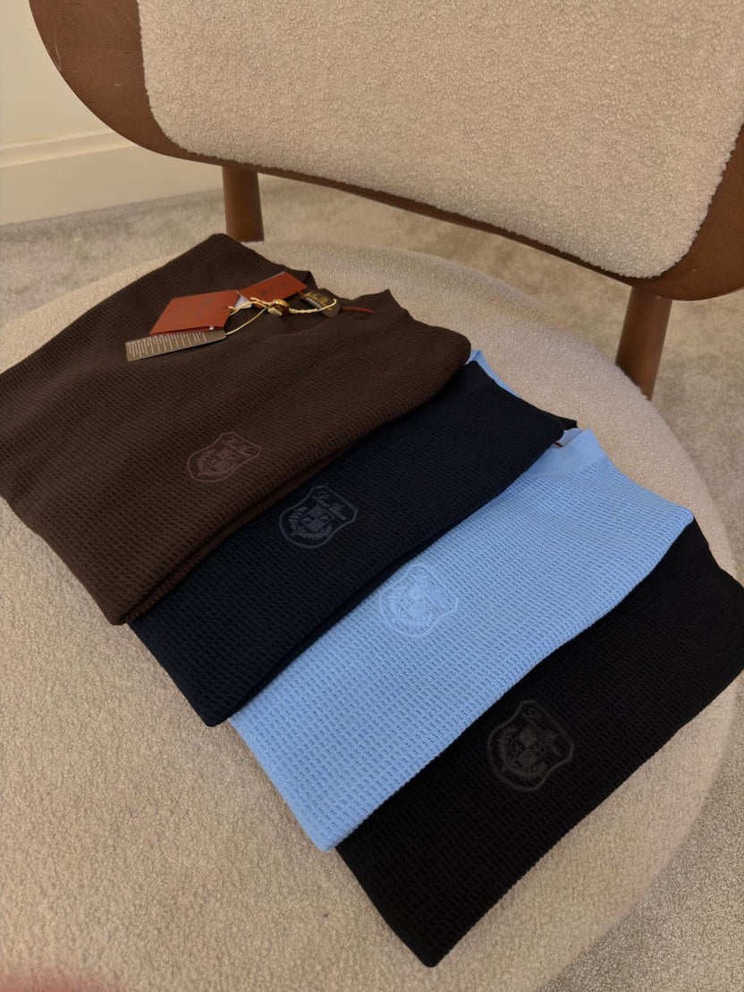 LORO PIANA Slim-Fit Wool, Silk and Cashmere-Blend Polo Shirt