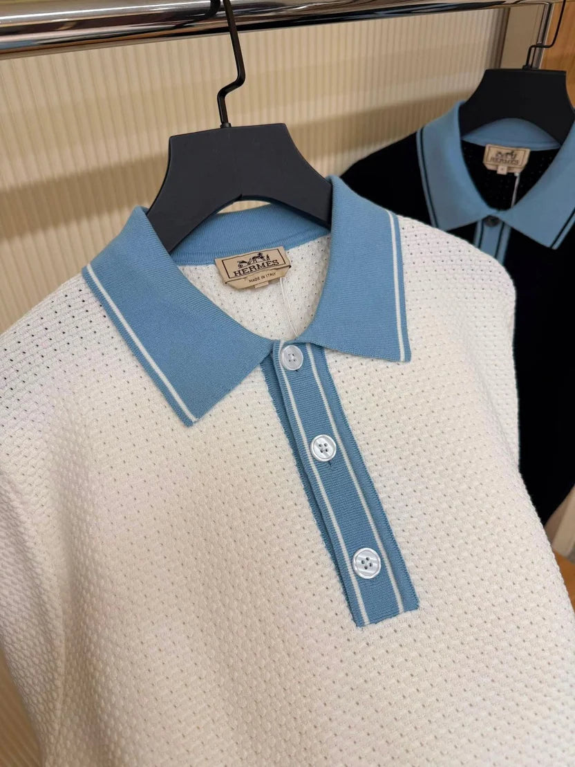 Hermes Ajoures colores polo shirt