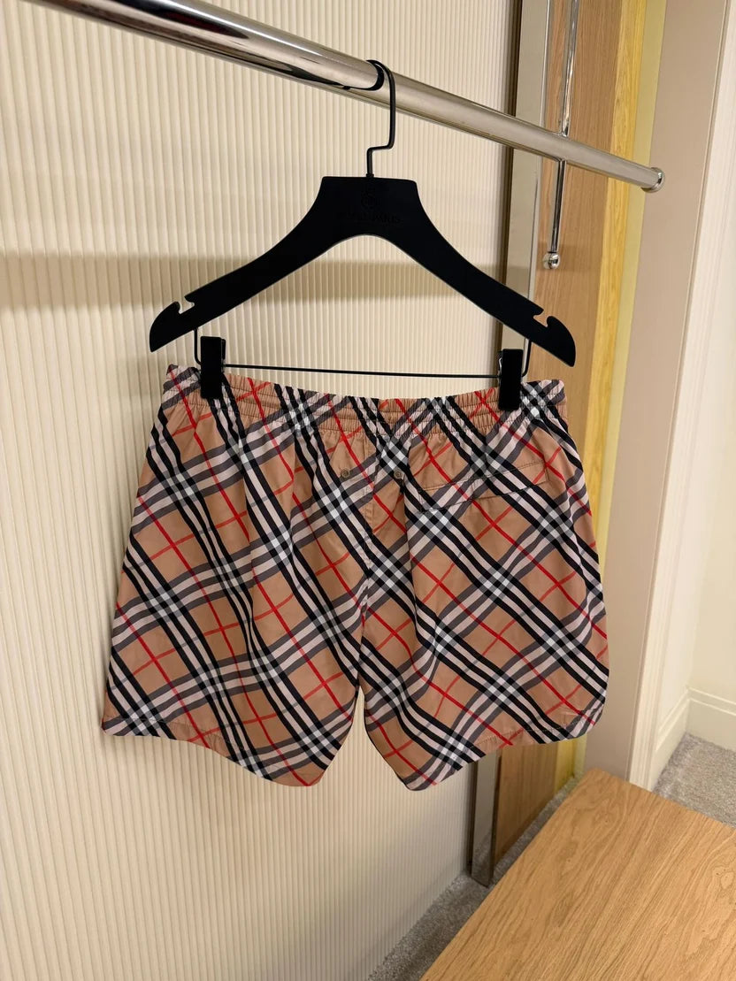 Burberry check-pattern Swim Shorts