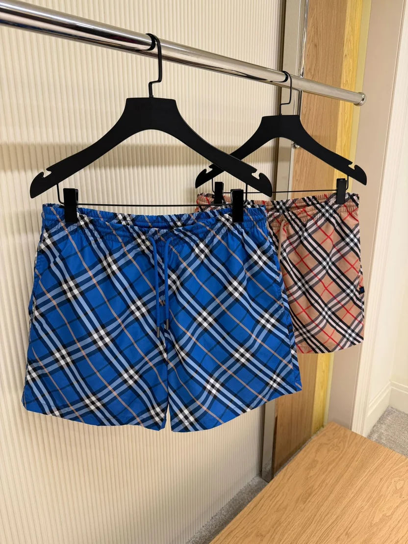 Burberry check-pattern Swim Shorts