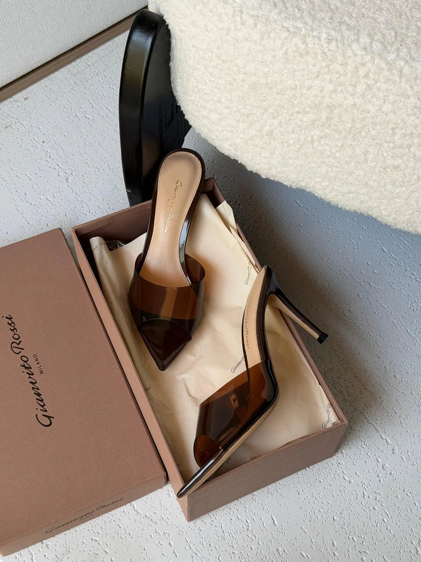 Gianvito Rossi Rania 55 Embellished Mules