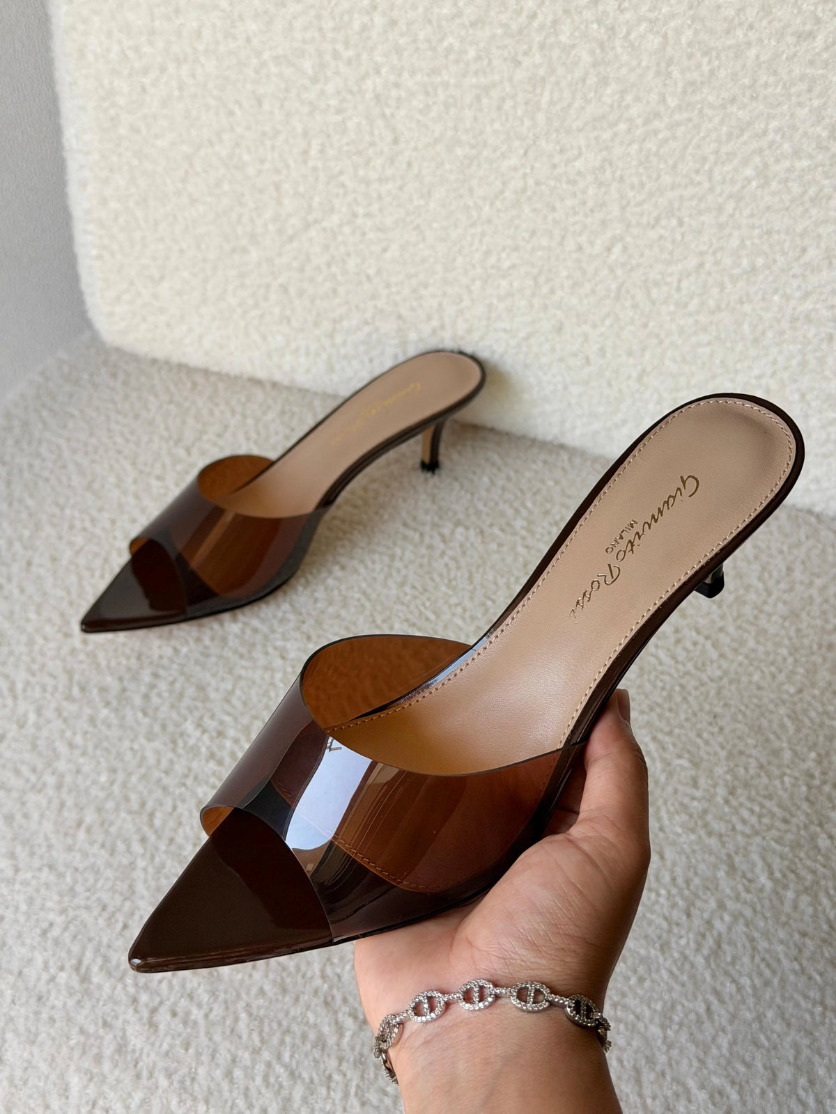 Gianvito Rossi Ellle 55 Mules