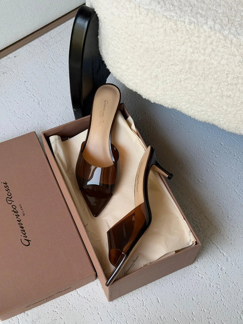 Gianvito Rossi Ellle 55 Mules
