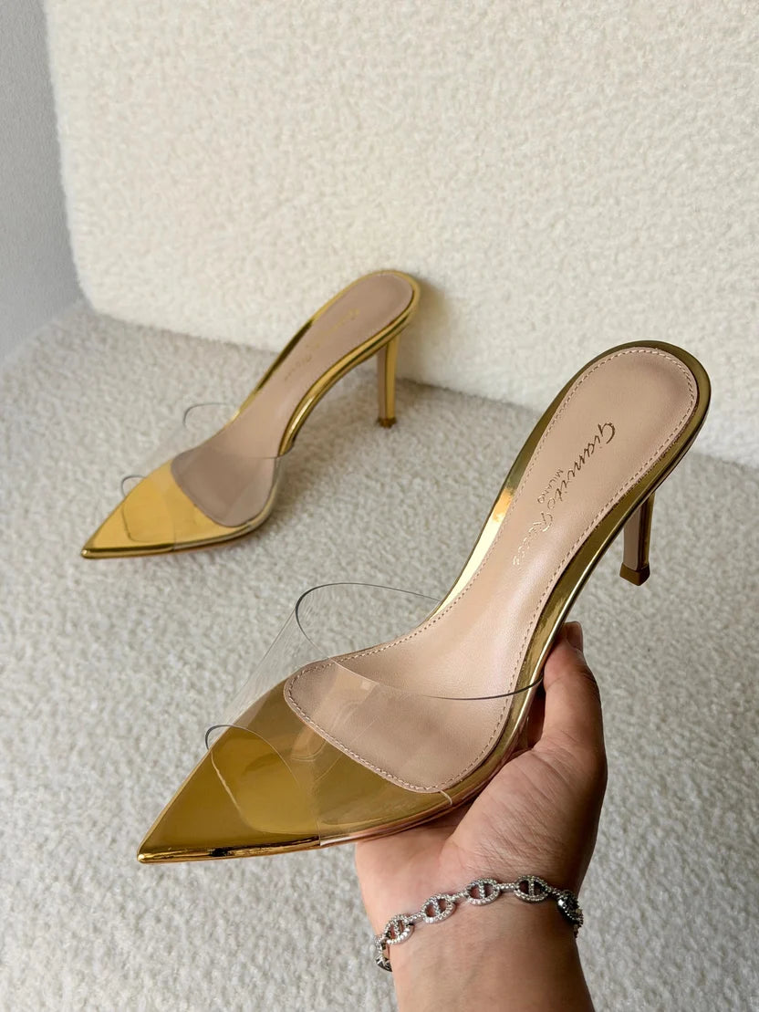 Gianvito Rossi Rania 55 Embellished Mules
