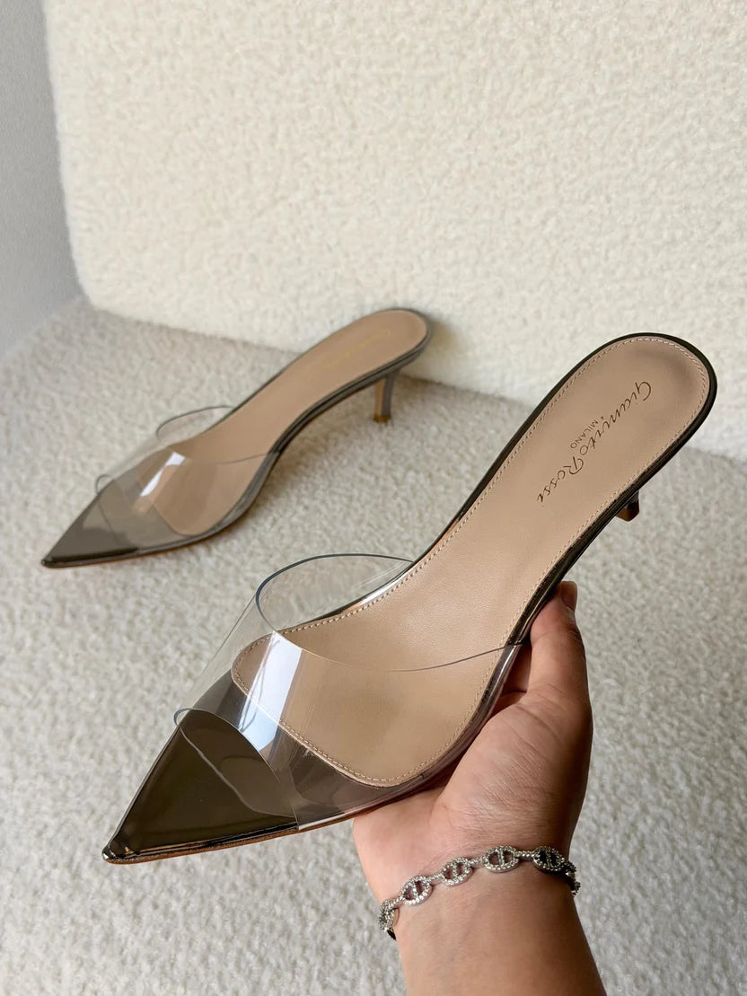 Gianvito Rossi Ellle 55 Mules