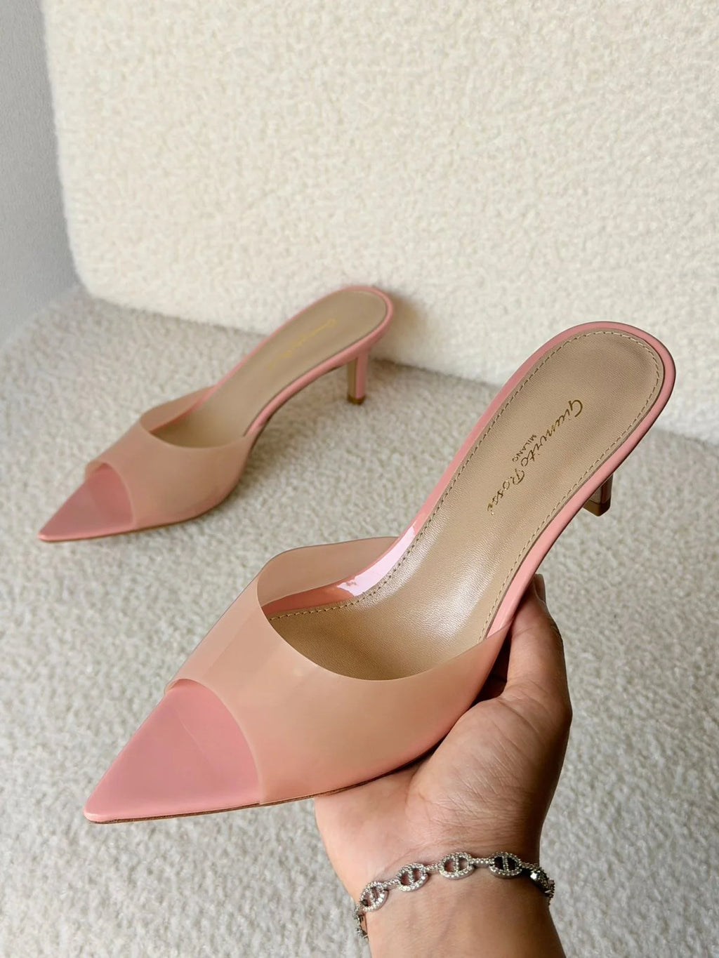 Gianvito Rossi Ellle 55 Mules