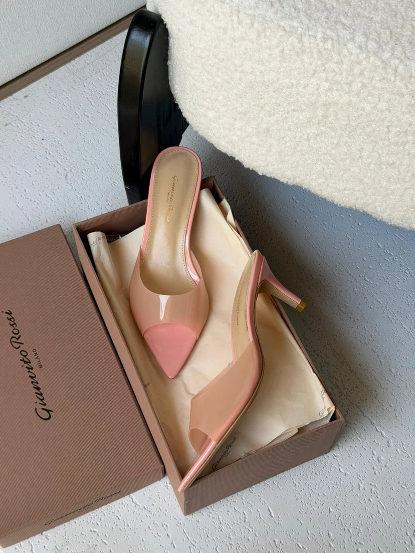 Gianvito Rossi Ellle 55 Mules
