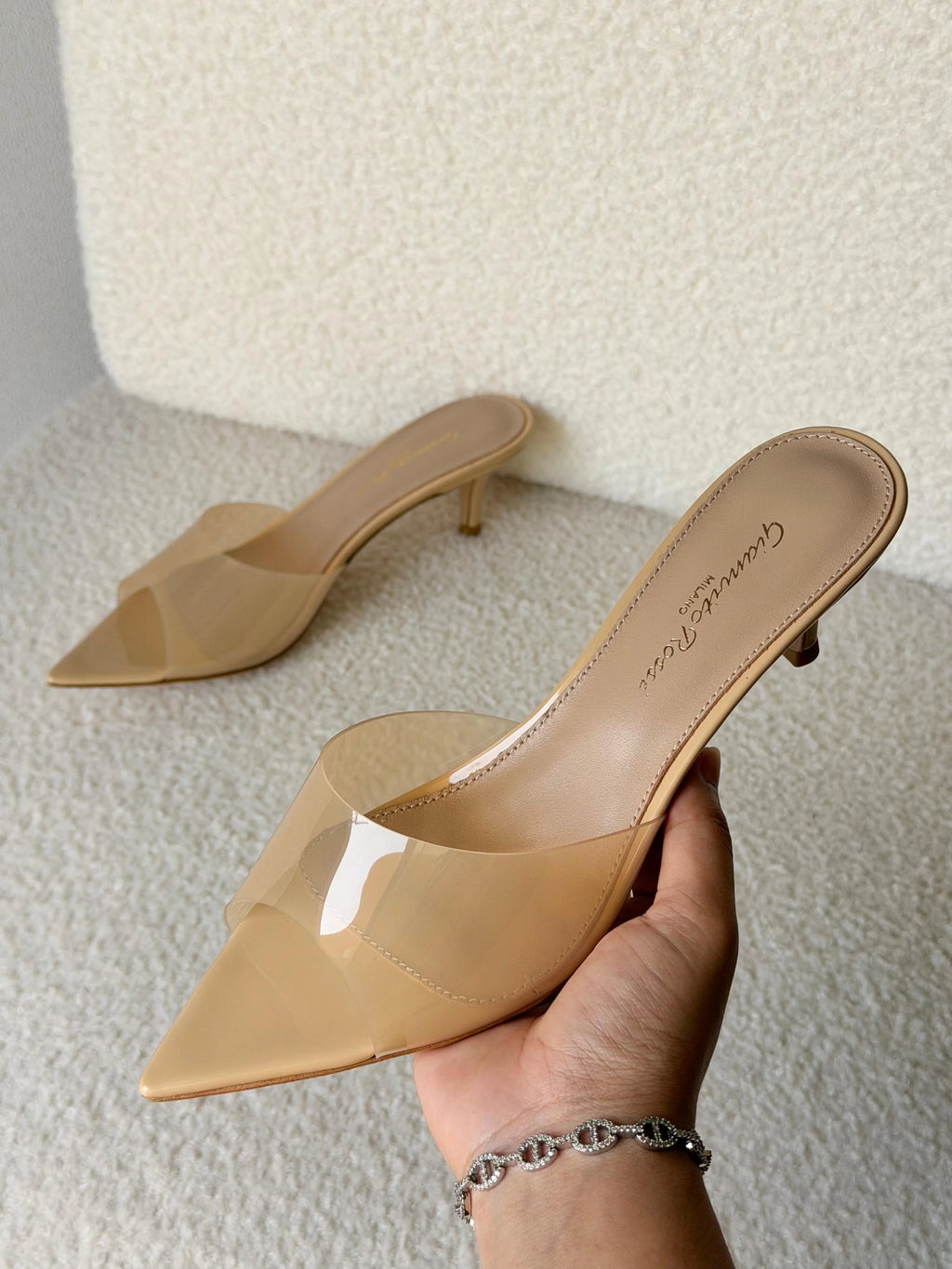 Gianvito Rossi Ellle 55 Mules