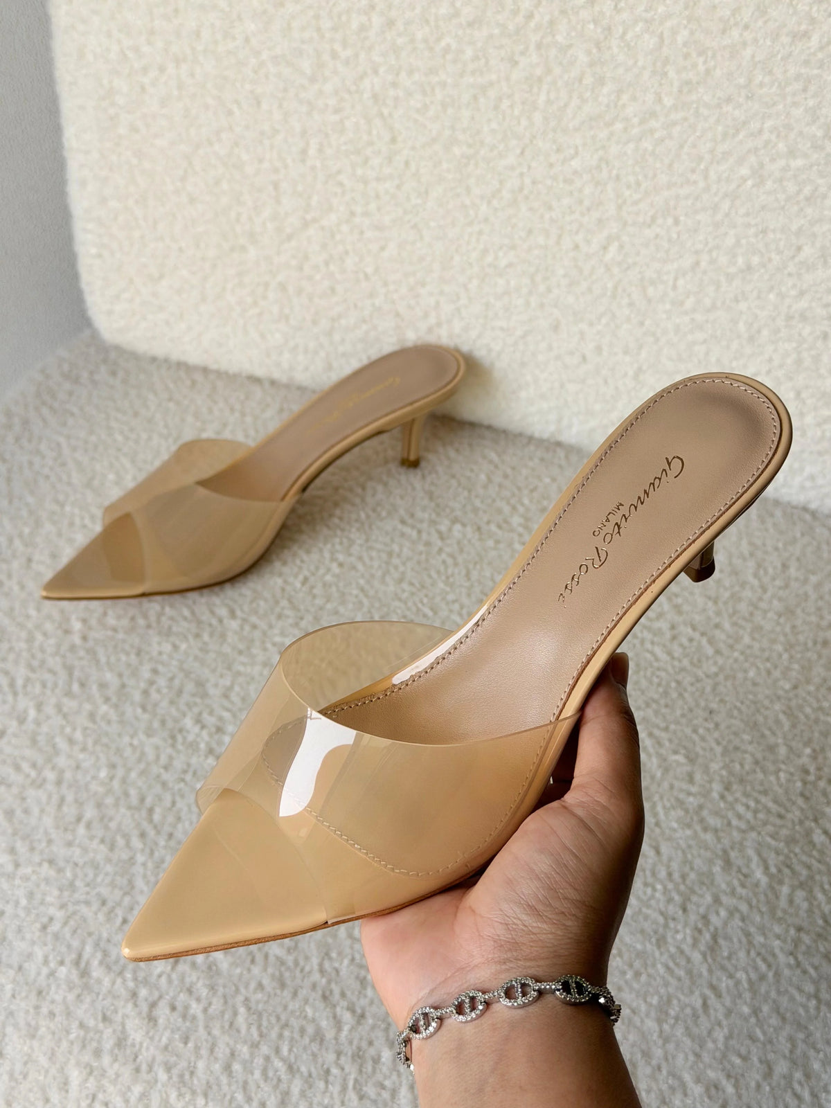 Gianvito Rossi Ellle 55 Mules