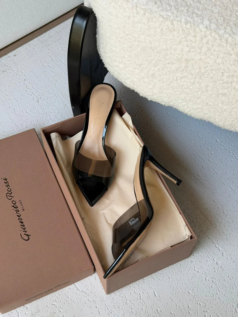 Gianvito Rossi Rania 55 Embellished Mules
