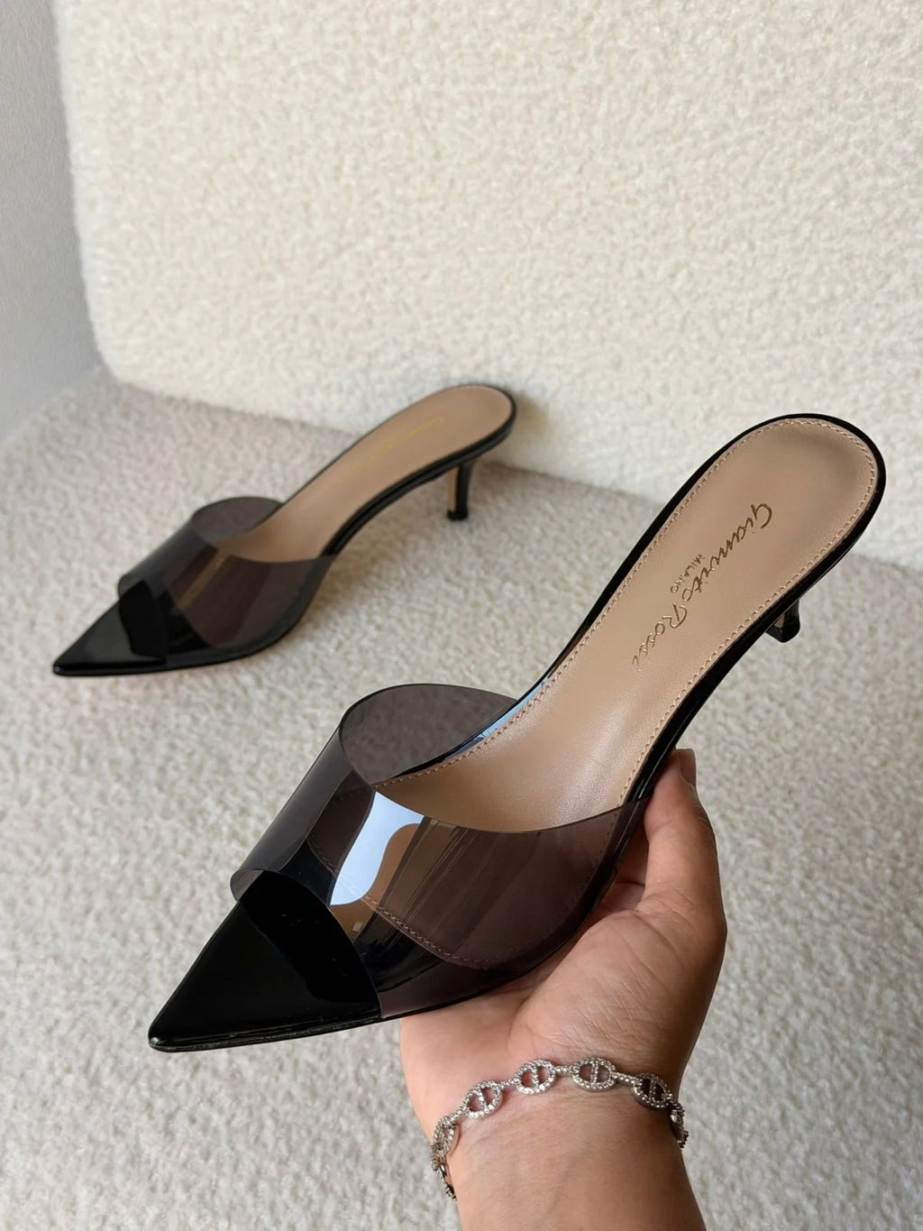 Gianvito Rossi Ellle 55 Mules