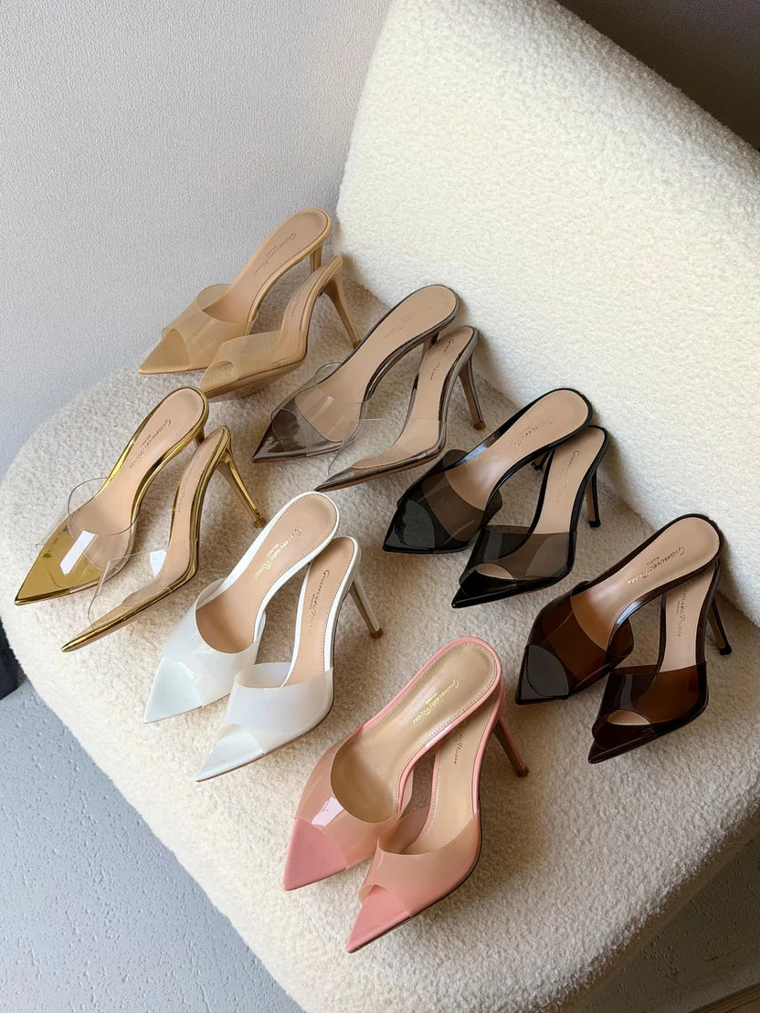 Gianvito Rossi Rania 55 Embellished Mules
