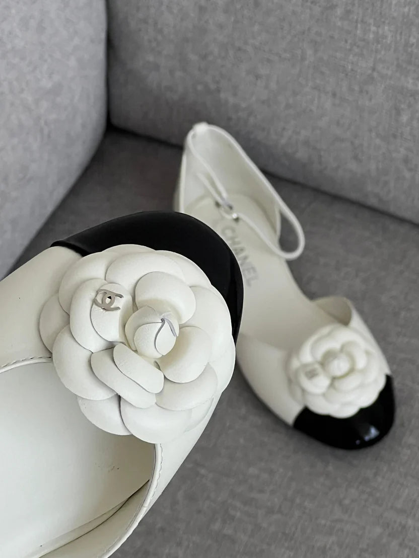 Chanel CC flats